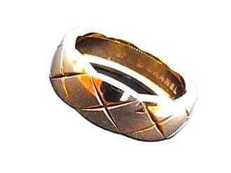 シャネル買取 750YG ココクラッシュ ミディアム リング